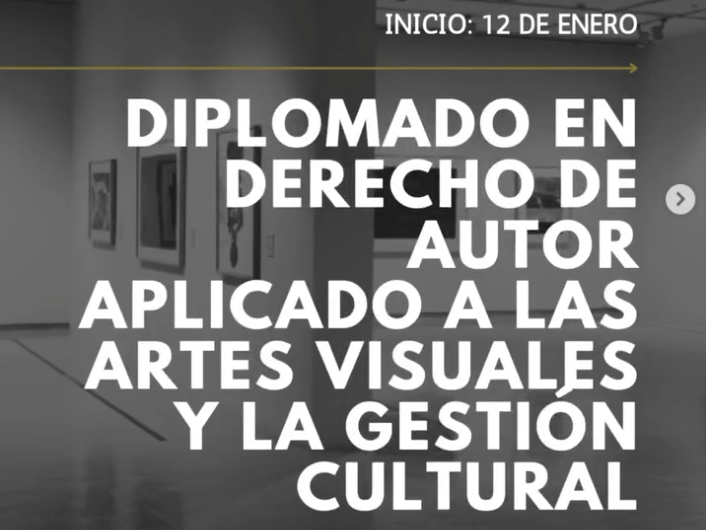 Equipo docente: Diplomado en Derecho de Autor aplicado a las Artes Visuales y la Gestión Cultural